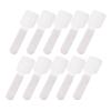 DirectNine Basics Cable Organizer for Home and Office Electronics, 10pcs White, 3cmx9cm view 1