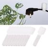 DirectNine Basics Cable Organizer for Home and Office Electronics, 10pcs White, 3cmx9cm view 4
