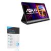 BoxWave Screen Protector Compatible with ASUS MB16AC - ClearTouch Crystal ToughShield 9H (2-Pack), Clear 9H Tough Flexible Film Screen Protector view 1