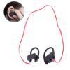 5.0 Sports Headphones, Stereo Sound, Noise Cancelling, Long Battery Life, Compatible with Cell Phones, Tablets, and Other Devices (Red) view 2