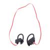 5.0 Sports Headphones, Stereo Sound, Noise Cancelling, Long Battery Life, Compatible with Cell Phones, Tablets, and Other Devices (Red) view 4