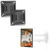Alrhipvm Wall Mount for Echo Show 15, Full Motion Monitor Mount for 10-30 TV Screens, Monitor Wall Mount RV TV Mount for 14-27 Monitors