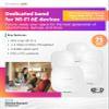HPE Networking Instant On Access Point AP32 2x2 WiFi 6E Indoor Wireless Access Point (5 Pack) | Secure, Tri-Band, Future Ready | Power Source Not Included | US Model (S1T22A-5PACK) view 3