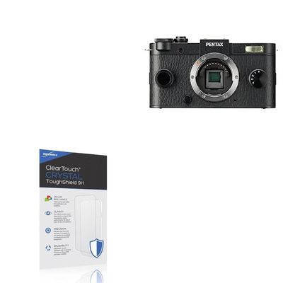BoxWave Screen Protector Compatible with Pentax Q-S1 - ClearTouch Crystal ToughShield 9H (2-Pack), Clear 9H Tough Flexible Film Screen Protector