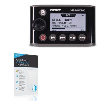 BoxWave Screen Protector Compatible with Garmin Fusion (MS-NRX300) - ClearTouch Crystal ToughShield 9H (2-Pack), Clear 9H Tough Flexible Film Screen Protector