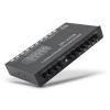 DirectNine Basics 7 Band Equalizer DSP Chip CD AUX Inputs Adjustable Car Audio Equalizer, 18.5cmx11cmx3cm, Black view 3