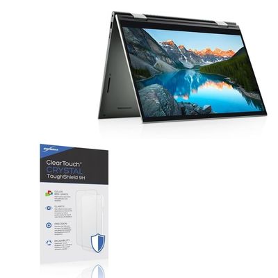 BoxWave Screen Protector Compatible with Dell Inspiron 14 2-in-1 (7415) - ClearTouch Crystal ToughShield 9H (2-Pack), Clear 9H Tough Flexible Film Screen Protector