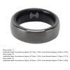 Smart Ring, Aluminum Alloy Lightweight Multifunctional Sleep Monitoring Fitness Ring, with Charging Case, for Health Monitoring (Size 20) view 3