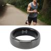 Smart Ring, Aluminum Alloy Lightweight Multifunctional Sleep Monitoring Fitness Ring, with Charging Case, for Health Monitoring (Size 20) view 4