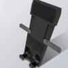 JzcsdkSIL Adjustable Cell Phone Stand Foldable Tablet Holder for Desk Portable Compatible from Pad 12.9 to Small Smartphone, Black view 4