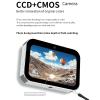 64MP 4K Digital Camera, D6 3in Digital Point and Shoot Camera for Photography and Video, Built in Flash, Music Player, Voice Recorder, Alarm Clock, OTG Connection view 3