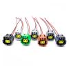 DLAHPJPT Automotive Electrical connectors 2 Pin Car Coolant Temperature Sen/;SOR pl;/UG Wire Harness 1JZ-GTE 2JZ-GTE Miata IAC Connector Fit Compatible 178390-1 178390-2 178390-3(2Pin Black,5 Pcs) view 4