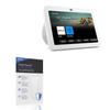 BoxWave Screen Protector Compatible with Amazon Echo Show 8 (3rd Gen 2023) - ClearTouch Crystal ToughShield 9H (2-Pack), Clear 9H Tough Flexible Film Screen Protector view 1