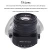 50mm F1.4 Tilt Manual Lens,Large Aperture Half Frame Tilt Portrait Lens Compatible with E Mount Cameras A6000 A6300 A6400 A7C A7MIII A7MIV A7RIII A9 view 3