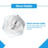 20pcs 1/4 to 3/8 Adapter Screws, Metal, High Strength, CNC Machining, Smoothly Thread, Photography Accessories view 2