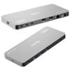 Plugable Thunderbolt 4 Dock for Quad Monitors 100W, Thunderbolt Docking Station Connects up to Four 4K Monitors for Windows and Mac Laptops, 2x HDMI, 4x Thunderbolt 4/USB C, Driver Required TBT-6950PD view 1