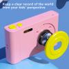 1080P Digital Camera, 12MP HD 2.4in Color Display 16X Digital Zoom Point and Shoot Camera, Anti Shake Compact Digital Video Camera Gift for Kids Teens Students Girls Boys view 2