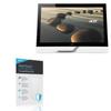 BoxWave Screen Protector Compatible with Acer T232HL (23 in) - ClearTouch Crystal ToughShield 9H (2-Pack), Clear 9H Tough Flexible Film Screen Protector view 1