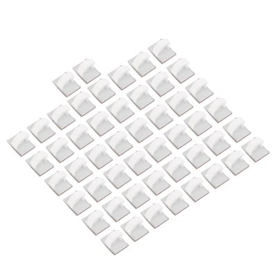 aqxreight Cable Clip Management Adhesive Organizer Automobile Line 5mm Wide White 50PCS Set Maximum, aqxreightuqd4bz92co