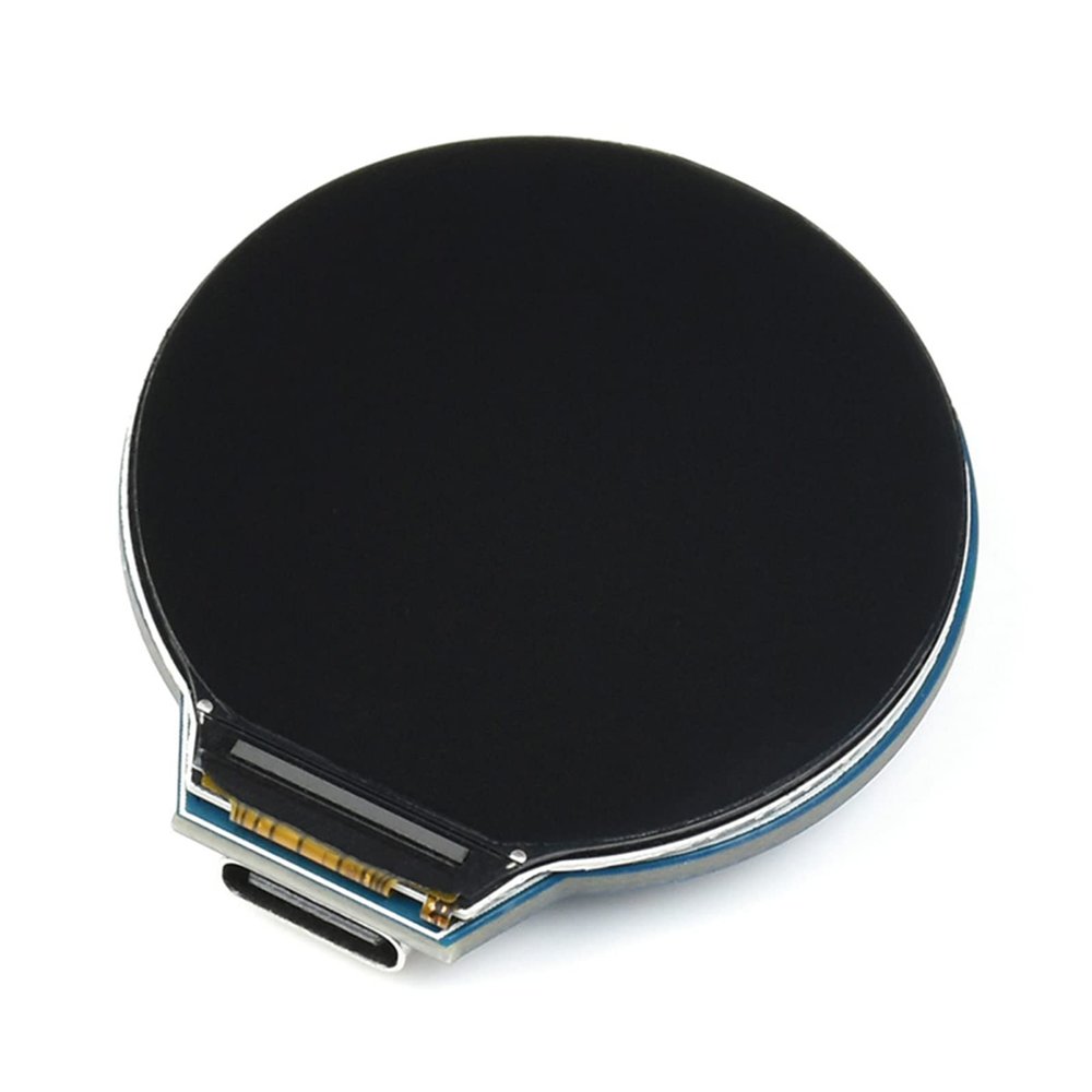 JzcsdkSIL for RaspberryPi Microcontroller Development Board 1.28 Inch 65K Circular LCD Micropython Module