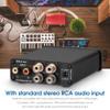 WEIWO Mini Digital Power Amplifier HiFi Stereo 2.0 Channel Class D Home Desktop Audio Amp 100W+100W view 3