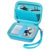 Carrying & Protective Case for Digital Camera, AbergBest 21 Mega Pixels 2.7" LCD Rechargeable HD/Kodak Pixpro/Canon PowerShot ELPH 180/190 / Sony DSCW800 / DSCW831 Cameras for Travel - Sky Blue view 1