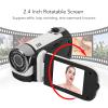 1080P Video Camera, 16MP Camcorder, 16X Digital Zoom, Vlogging Camera with Fill Light, 1/4 Inch Thread Hole, 2.4 Inch Rotatable Screen, USB Recorder (-2214230150512) view 3