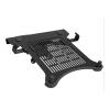 AVXANKTG FP-2 10"-17" Laptop Tray to VESA 75x75 100x100 Monitor Mount Cooling Holes 5-21mm Thick Laptop Clip Bracket view 1