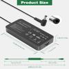 19V Charger for G1 G2 G3 G4 G5 Oxygen Concentrator ADP-120RH BA-301 BA-302 BA-303, 120W Replacement Power Cord10FT view 3