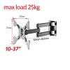 AVXANKTG LCD-123A 27 inch 30 inch 37 inch Retractable vesa Mount Bracket tv Wall Mount Popular Swivel Wall Mount tv Bracket view 2