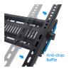 CUFTOBJM LED LCD TV Wall Mount Bracket Adjustable Tilt Strengthen TV Support, Suitable for 43''-75'' Load up to 70 kg VESA 600 * 400(PTS002T-1) view 4