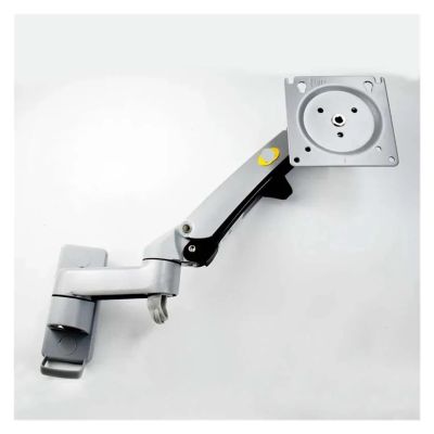 AVXANKTG F300 F150 3-12kg Aluminum Gas Spring Monitor TV Wall Mount Bracket Full Motion 2 Arm 24"-35" LCD Mount Monitor Stand LED Bracket(Silver)