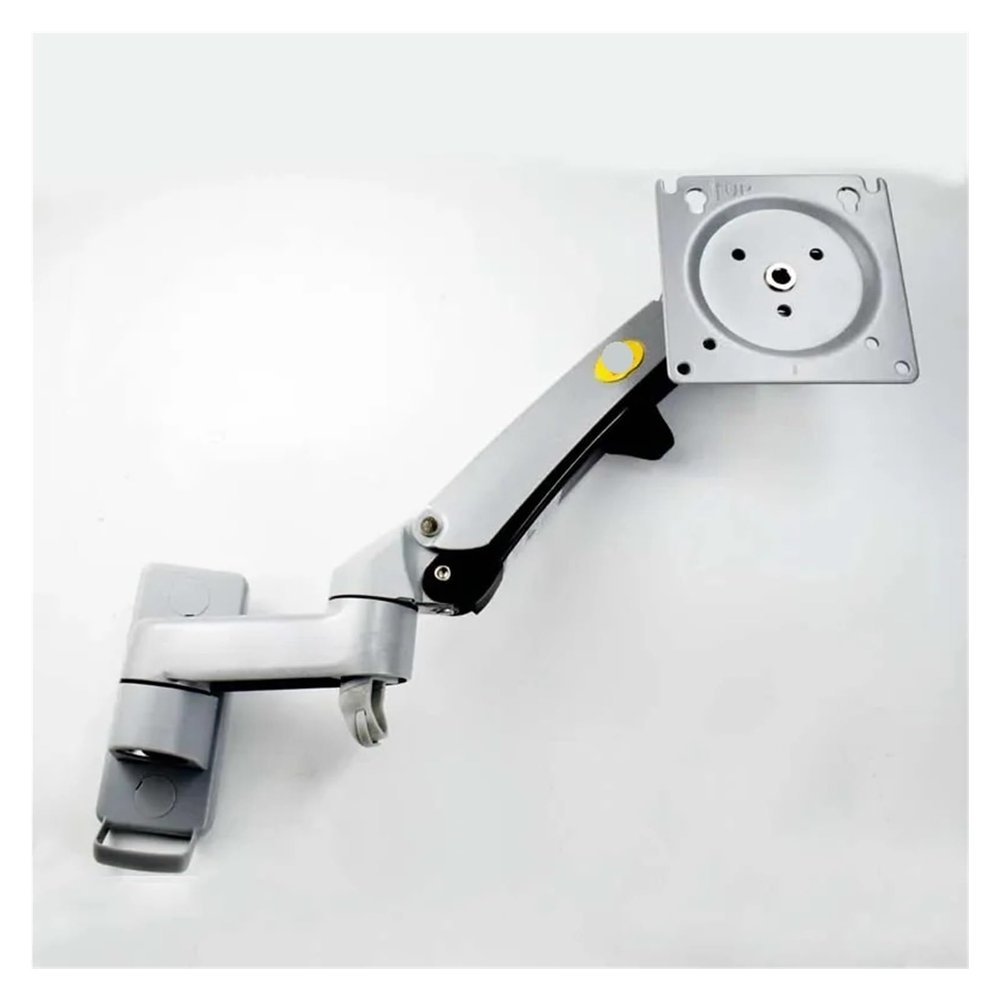 AVXANKTG F300 F150 3-12kg Aluminum Gas Spring Monitor TV Wall Mount Bracket Full Motion 2 Arm 24"-35" LCD Mount Monitor Stand LED Bracket(Silver)