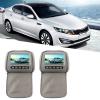 Natudeco 2pcs 7in HD Car Headrest LCD Video Player DVD Monitor Display with Zipper Closure Cover Remote Control MP5 Display Gray view 3