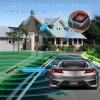 Chtoocy Solar Wireless Driveway Alarm Sensor 1/2 Mile Driveway Alarms Outside Weatherproof Driveway Aler Motion, Vehicle Detecting Motion Alarms for Cars Only, Ignores Animals and People view 3
