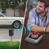 Chtoocy Solar Wireless Driveway Alarm Sensor 1/2 Mile Driveway Alarms Outside Weatherproof Driveway Aler Motion, Vehicle Detecting Motion Alarms for Cars Only, Ignores Animals and People view 4