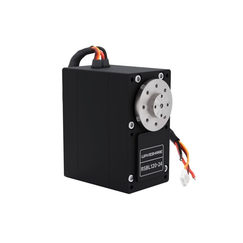 120kg.Cm RSBL120-24 Servo Motor, High Precision and Large Torque, Aluminum Alloy Case, with Programmable 360 Magnetic Encoder, Multiple Operation Modes Switchable (RSBL120-24V Version)
