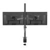WPTGODGB 80cm DL-T902-280II Full Motion Dual Monitor Desk Stand 10"-27" Clamp Grommet Hole Base PC Mount Foldable Arm 12kg(DL-T902-280) view 3