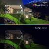 Kittyhok Outdoor Solar Security Camera System Wireless | 4pcs 2K Solar PTZ Security Camera, Pro Color Night Vision, Human Detection, 360 Viewing | 10CH NVR with 10'' HD Monitor, 60 Days Local Storage view 3
