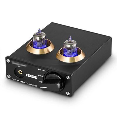 WEIWO Mini HiFi MM Phono Stage Turntable Preamp Stereo Audio Vacuum Tube Preamplifier