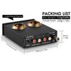 WEIWO Mini HiFi MM Phono Stage Turntable Preamp Stereo Audio Vacuum Tube Preamplifier view 2