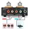 WEIWO Mini HiFi MM Phono Stage Turntable Preamp Stereo Audio Vacuum Tube Preamplifier view 4