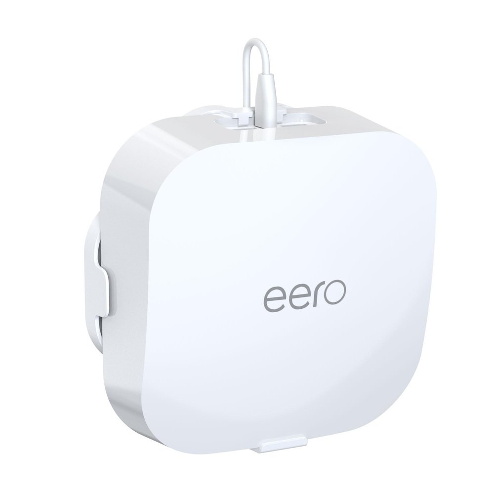 HomeMount Made for eero Pro 6/6e Wall Mount - Secure & Sleek Cable Management, Compatible with eero Pro 6/6e, Durable ABS Material, Easy Installation