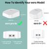 HomeMount Made for eero Pro 6/6e Wall Mount - Secure & Sleek Cable Management, Compatible with eero Pro 6/6e, Durable ABS Material, Easy Installation view 3