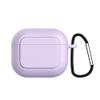 2 pack Silicone Case for Apple Airpods 3 Cover Protective Earphone Case Headphones Cases Protective for Apple Airpods 3 Cover,Purple view 1