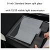 FEELWORLD TP16 16-inch Folding Teleprompter Supports up to 16" Tablet Horizontal Vertical Prompting Bluetooth Remote Control Compatible with DSLR/Camcorder/Camera Shooting view 2