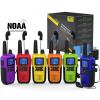 Topsung Walkie Talkies for Adults Long Range Rechargeable with Earpiece NOAA Weather Alert, Multi-purpose 2 Way Radio 6 Pack for Team Work Senior Care Kid Adventure Family Camping Hiking Skiing Cruise view 1