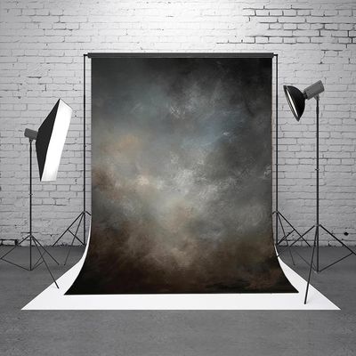 10x10ft Fabric Abstract Backdrop for Photography Vintage Portrait Old Master Background for Studio Prop