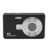 12MP Digital Camera, 1080P Auto Focus Vlogging Camera with 16x Digital Zoom, 2.4in TFT Screen for Kids Compact Portable Point and Shoot Cameras (Black) view 1