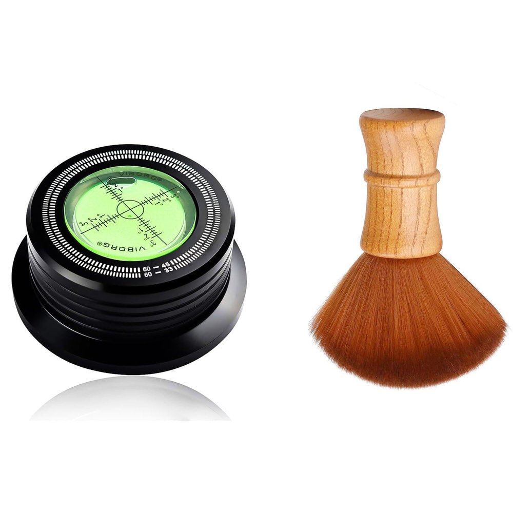 Bundle of Record Weight Stabilizer and Vinyl Clean Brush
